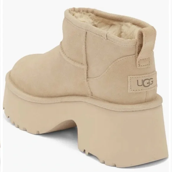 UGG® Women's Classic Ultra Mini New Heights - Picture 2 of 6